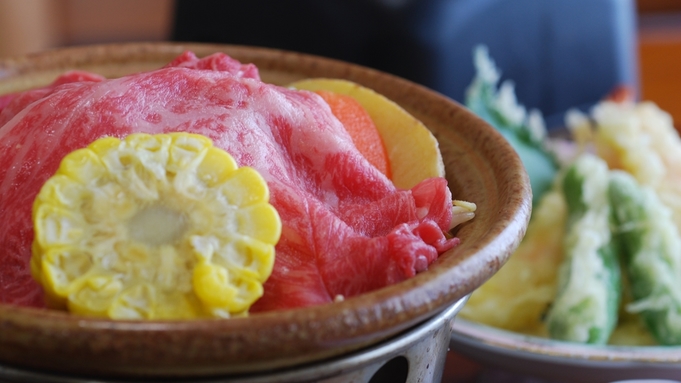 【2食付】◆松葉ガニき＆但馬牛の陶板焼きが味わえる◆〜山陰海幸・山幸会席プラン（2食付）〜